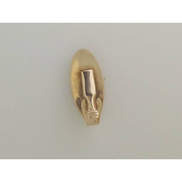 Vintage Gold Horse Tie Clip, Unique Tie Bar for Men - Picture 6 of 10